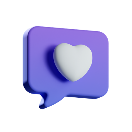 Gosto de bate-papo  3D Icon