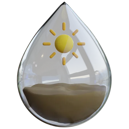 Pingo D'água  3D Icon