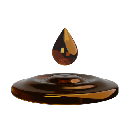 Gota de aceite  3D Icon