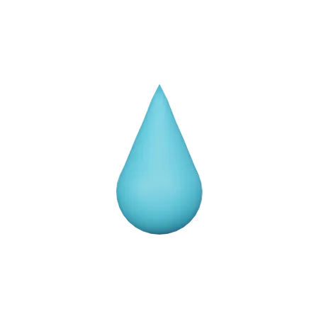 Gota de agua  3D Icon