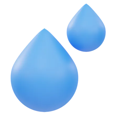 Gota de agua  3D Icon