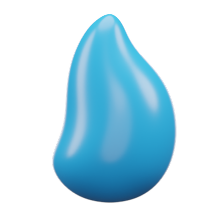 Gota de agua  3D Icon