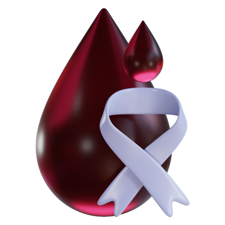Gota de sangre  3D Icon