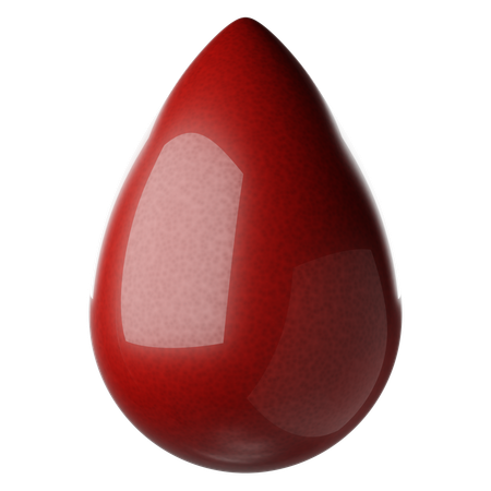 Gota de sangre  3D Icon