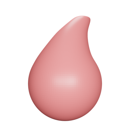 Gota de sangre  3D Icon