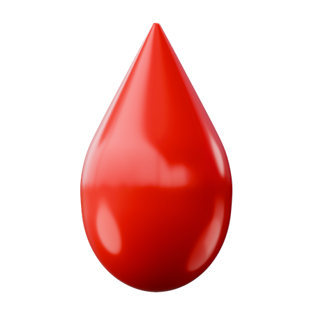 Gota de sangue  3D Icon