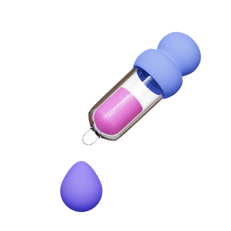 Gotas de comprimidos  3D Icon