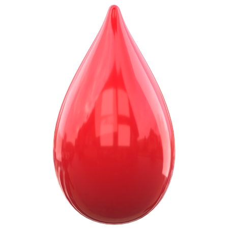 Gotas de sangre  3D Icon