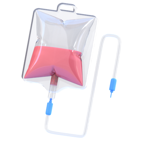 Gotejamento intravenoso  3D Icon