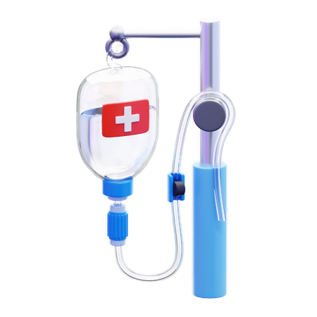 Goteo intravenoso  3D Icon