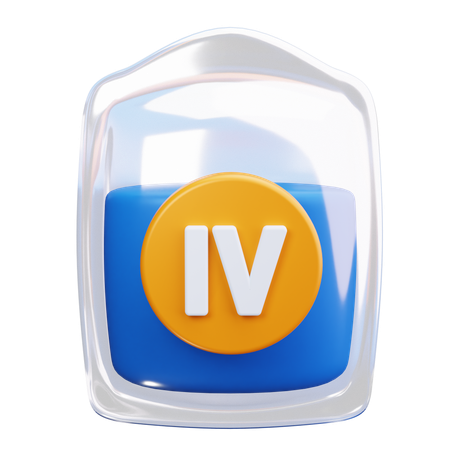 Goteo intravenoso  3D Icon