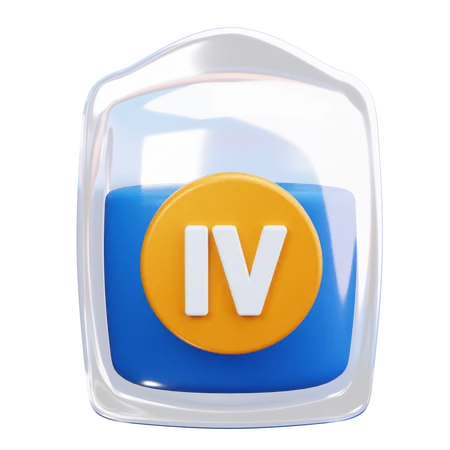 Goteo intravenoso  3D Icon