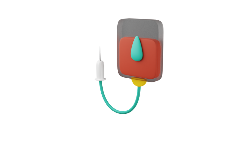 Goteo intravenoso  3D Icon