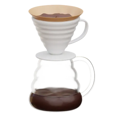 Gotero de cafe  3D Icon