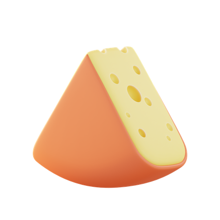 Gouda en rodajas  3D Icon