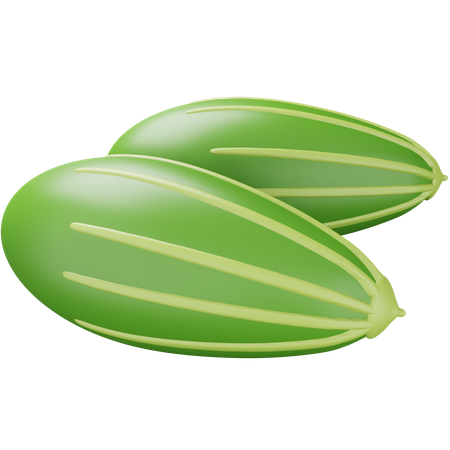 Gourde pointue  3D Icon