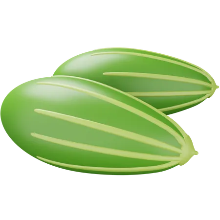 Gourde pointue  3D Icon