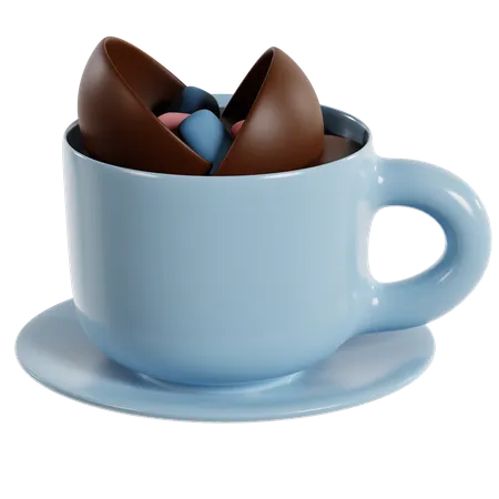 Plaisir chocolaté d'hiver  3D Icon