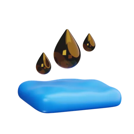 Goutte d'essence  3D Icon