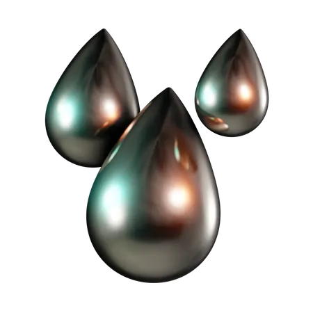 Goutte de pluie  3D Icon