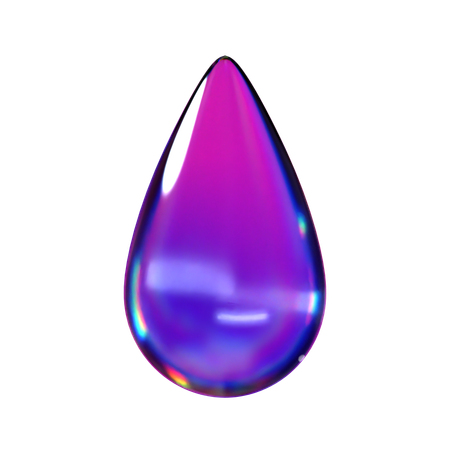 Goutte d'eau  3D Icon