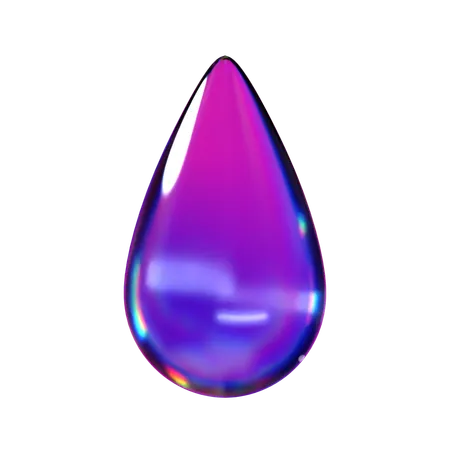 Goutte d'eau  3D Icon