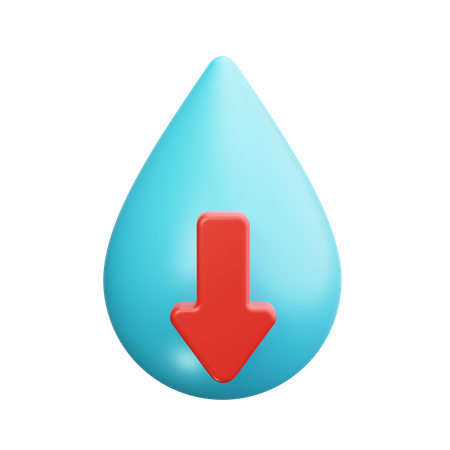 Goutte d'eau  3D Icon