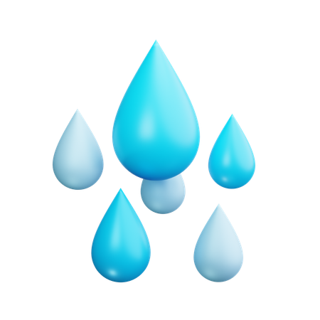 Goutte d'eau  3D Icon