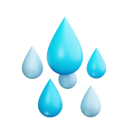 Goutte d'eau  3D Icon