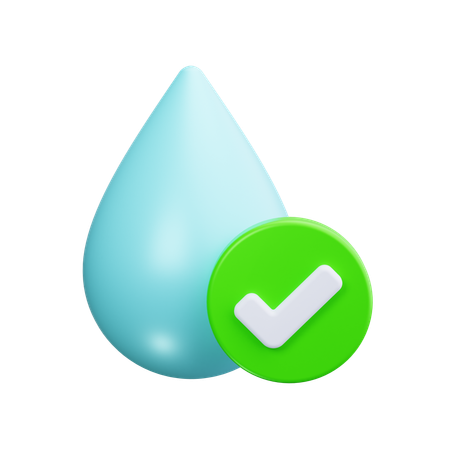 Goutte d'eau  3D Icon