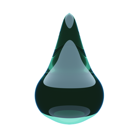 Goutte d'eau  3D Illustration