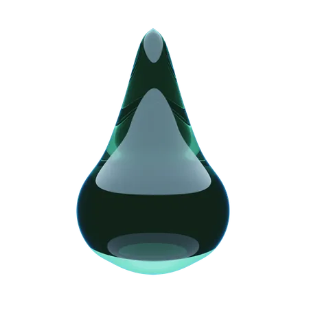 Goutte d'eau  3D Illustration