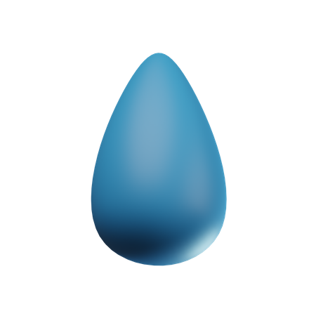 Goutte d'eau  3D Icon