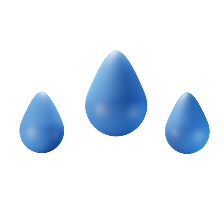 Goutte d'eau  3D Icon