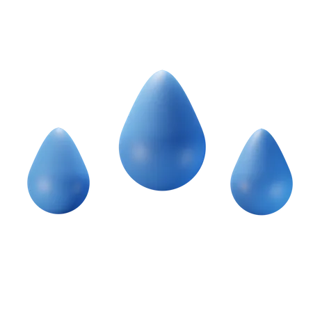 Goutte d'eau  3D Icon