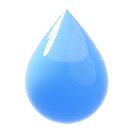 Goutte d'eau  3D Icon