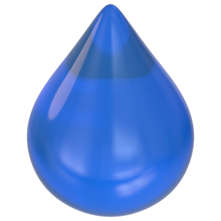 Gouttelette d'eau  3D Icon