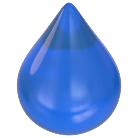 Gouttelette d'eau  3D Icon