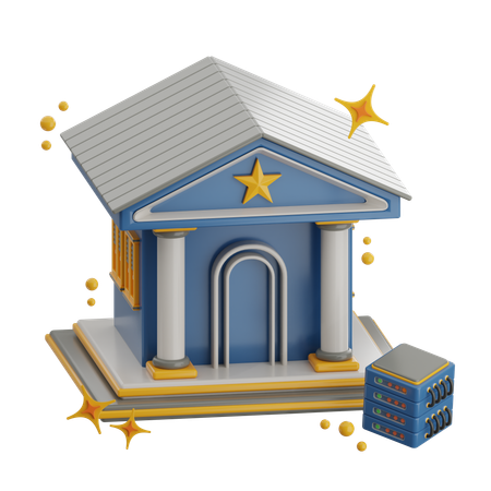 Governança de dados  3D Icon