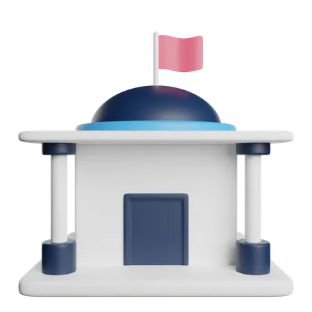 Government  3D Icon