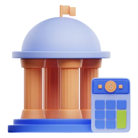 Governmental Accounting  3D Icon