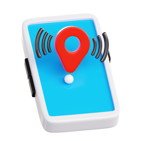 GPS  3D Icon