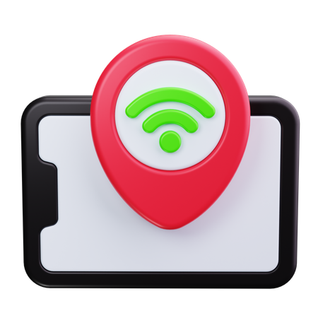 GPS  3D Icon