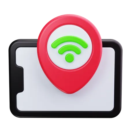 GPS  3D Icon