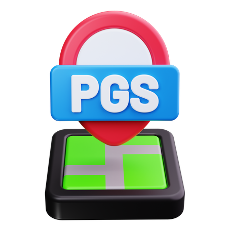 GPS  3D Icon