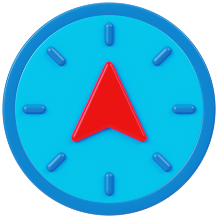 GPS  3D Icon