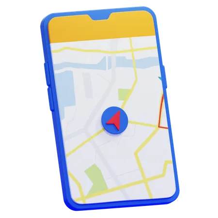 Gps  3D Icon