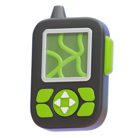 GPS  3D Icon