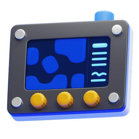 Gps  3D Icon