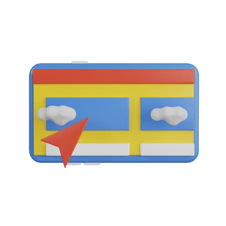 Gps  3D Icon